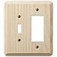 thumbnail image 3 of Amerelle 401TR Contemporary Unfinished 1 Toggle 1 Rocker-GFCI Wall Plate  Ash, 3 of 3