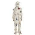thumbnail image 3 of Soft Big Kids Onesie Pajamas Cozy Loose-Fit Jumpsuits for kids with Pockets for Christmas Lounge & Play Various Colors and Sizes Butterflies, 3 of 8