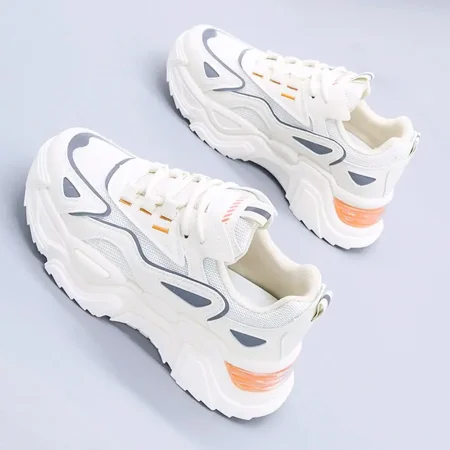 

Thick-soled Daddy Shoes Women‘s 2022 Autumn New Explosion Style All-match Heightening Casual Chunky Sneakers