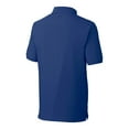 thumbnail image 3 of Men's Cutter & Buck Blue Los Angeles Chargers Advantage Eco Pique DryTec Tri-Blend Polo, 3 of 3