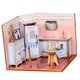 thumbnail image 4 of 1:24 Modelo De De En 3D Hecho En Miniatura Con Un Completo De Muebles De Cumpleaños Regalos De Navidad, 4 of 8