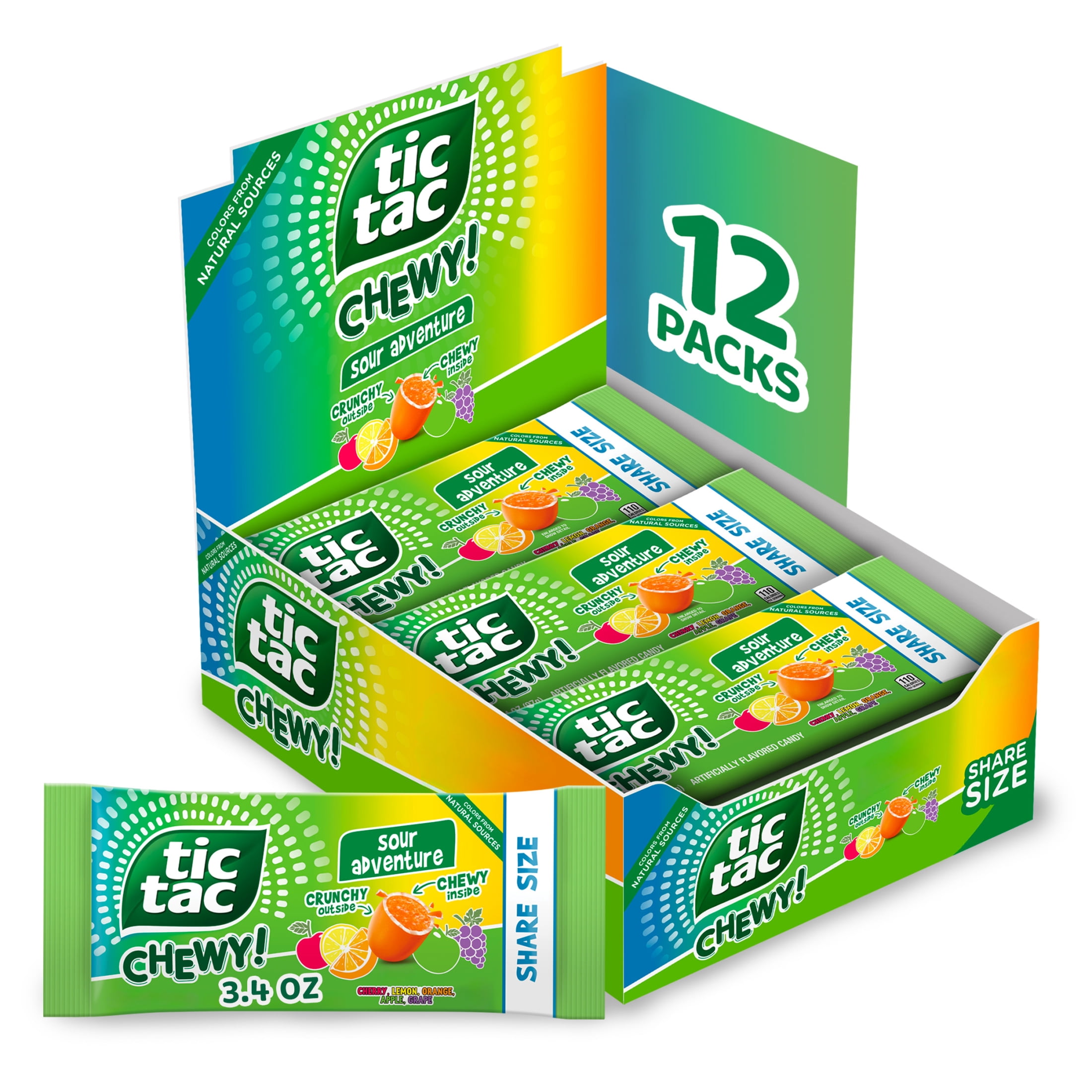 Tic Tac Citrus Adventure, On-the-Go Pocket-Sized Mints, Pocket