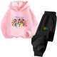 thumbnail image 4 of Conjunto de sudadera con capucha de Blancanieves para damas de Disney, sudadera informal de calle kawaii con dibujos animados para niñas de 3 a 14 años, traje de camión de Frozen para niños, 4 of 5