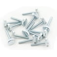 thumbnail image 2 of 30 tornillos de mano moleteados YONGSHENG M3 X 20 mm cabeza moleteada plana, 2 of 5
