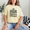 thumbnail image 2 of Sweet Tea Sipping Southern Princess, Butter Comfort Colors T-Shirt, Large, 2 of 3