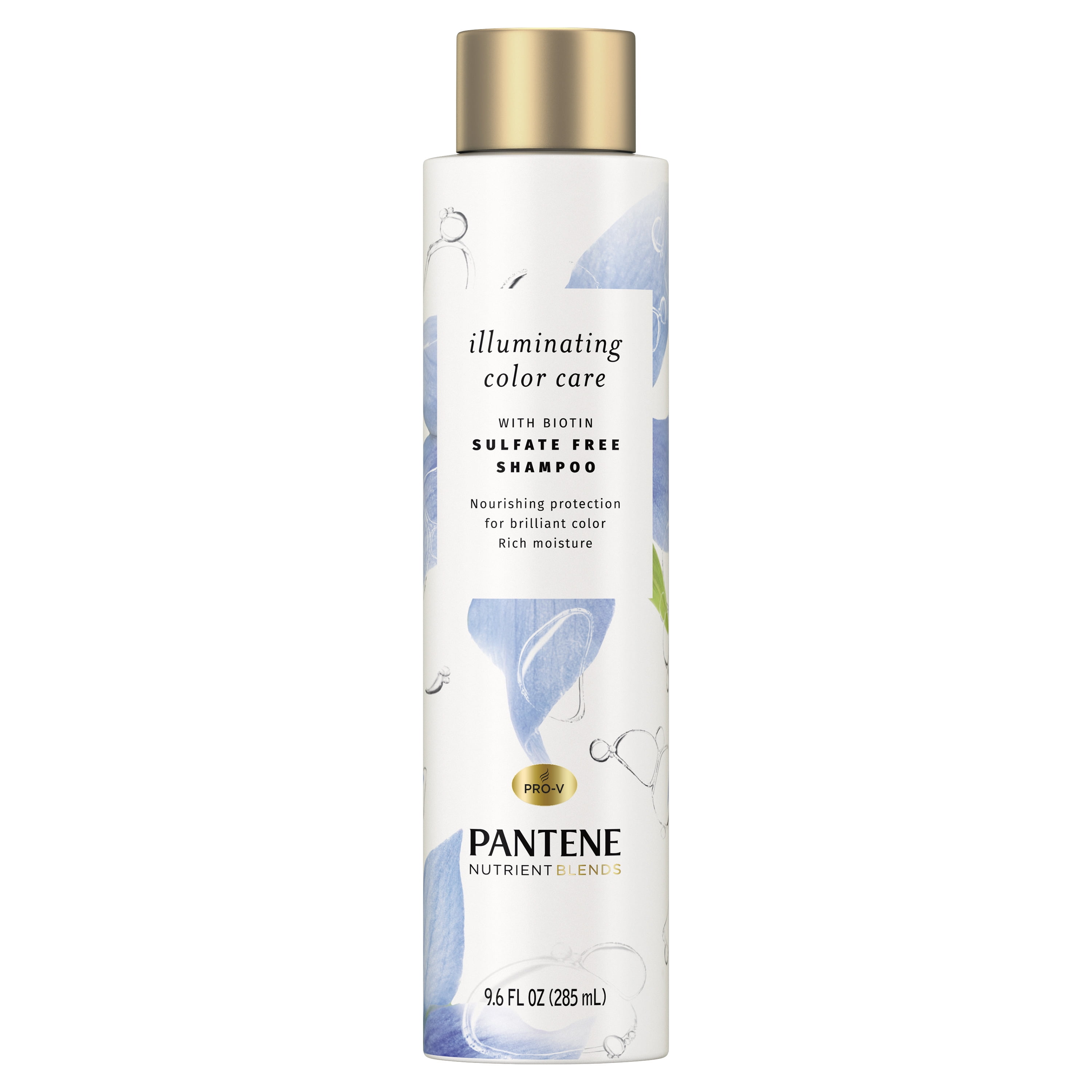 Pantene Illuminating Color Care Shampoo, Sulfate Free Color Protection