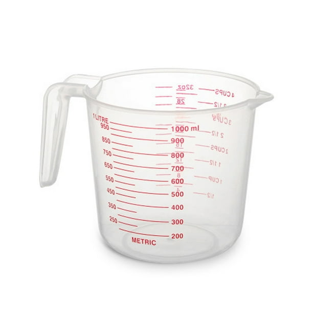 Taza Medidora, Jarra De 1000Ml, Punta Graduada, Herramientas Para La Boca, Vaso De Mezcla, Contenedor De Líquido, Ingredientes Para Hornear Para Cocinar, Panadería, Cocina Scienceny HA017427-00