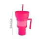 thumbnail image 3 of Gran capacidad Snack Drink Cup Box Bowl Holder Drink Snack Bowl para Cinema Beach, 3 of 3