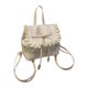 thumbnail image 2 of Mini mochila con correas ajustables para los hombros, portátil, ideal para estudiantes y para viajes al aire libre. Blanco, 2 of 9