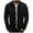 Black, variant on Fgnfyis Mens Jacket Autumn Winter Casual Solid Color Buttoned Denim Jacket Workwear Style Cardigan Mens Winter Coats Army Green S
