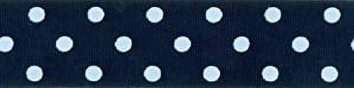Offray 1.5" Grosgrain Polka Dot Ribbon, 9 Ft.