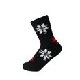 thumbnail image 6 of 6 Pairs of Women's Snowflakes Fuzzy Plush Soft Slipper Socks, Fluffy Warm Winter Cozy Socks – Women’s Size 6-11, 6 of 8