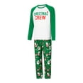 thumbnail image 3 of Matching Family Christmas Pajamas Set, Reindeer Plaid Printed Xmas PJs Loungewear Sleepwear for Women Men Kids, 3 of 10