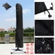 thumbnail image 1 of pstuiky Funda resistente para sombrilla de patio impermeable y con protección UV para sombrillas voladizas de exterior con cremallera y varilla para un uso fácil., 1 of 6