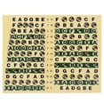 thumbnail image 1 of Guitar Fretboard Note Stickers,Guitar Fretboard Stickers SelfAdhesive Fingerboard Decals Frets Fretboard Stickers Top-Notch Performance, 1 of 8