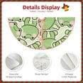 thumbnail image 3 of Sikiie Cute Frog Nativity Christmas Tree Skirt, Jesus Christian Winter Holiday Tree Mat Decoration(30-48IN)36", 3 of 6