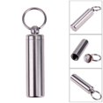 thumbnail image 3 of MesaSe Boîte Scellée Portable de Bouteille de Médicament d'Acier Inoxydable pour la Survie Extérieure de Camping, 3 of 9