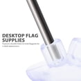 thumbnail image 4 of Transparent Suction Pad with Strong Grip for Home Use Holds Flagpole Firmly 2-hole Small Size, 4 of 8