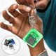 thumbnail image 3 of 4pcs Video Game Birthday Party Favors Keychains Small Classic Game Keychain, 3 of 4