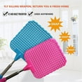 Elbourn Telescopic Plastic Fly Swatter Heavy Duty Set, Retractable Flyswatter Fly Killer with
