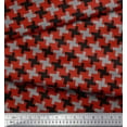 thumbnail image 3 of Soimoi Silk Fabric Abstract Geometric Print Sewing Fabric Yard 42 Inch Wide, 3 of 3