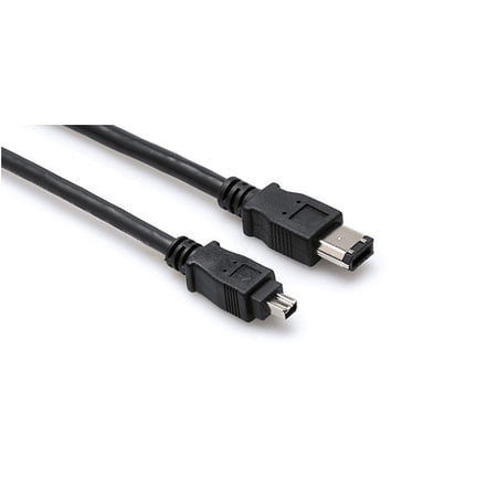 UPC: 0728736023468 | Hosa FIW-46-115 15  FireWire 400 Cable