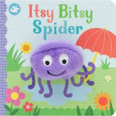 Itsy Bitsy Spider Finger Puppet Book Board Book Walmart Com