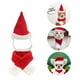 thumbnail image 4 of Capas y sombreros navideños para mascotas, trajes festivos. Los perros se transforman en disfraces navideños., 4 of 5