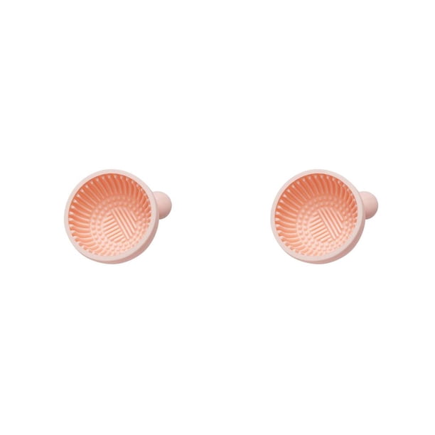 Qarigey Almohadilla de limpieza de brochas de silicona para base de maquillaje Type1 NO1