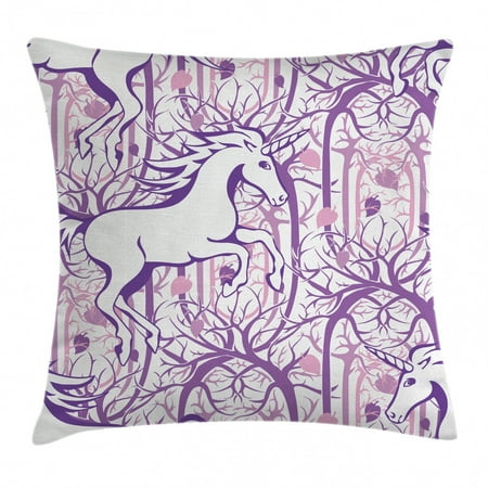 Unicorn Home And Kids Decor Throw Pillow Cushion Cover Unicorn