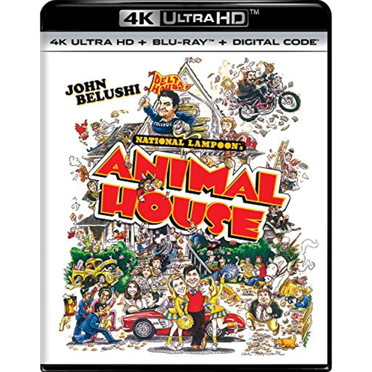 Animal House 4k スチールブック　スペシャル版　イギリス版 National Lampoon's Animal House (Limited Edition 4K Ultra HD