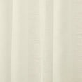 thumbnail image 2 of Exclusive Home Curtains Miami Semi-Sheer Textured Indoor/Outdoor Grommet Top Curtain Panel Pair, 54x108, Ivory, 2 of 8