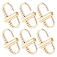 thumbnail image 1 of TEHAUX 6Ud Hebillas De Ajuste Para De Bolsa En Color Dorado Compactas Y Ligeras, 1 of 8