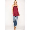 thumbnail image 2 of Velvet Mixed Adjustable Strap Round Hem Camisole, 2 of 5