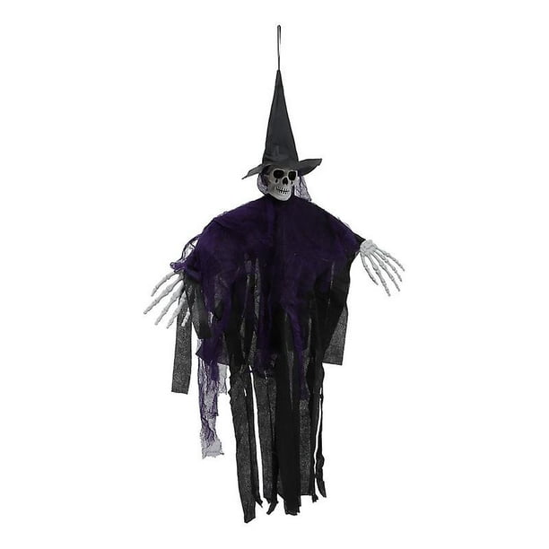 1 colgante de decoración de bruja para decoraciones de Halloween.