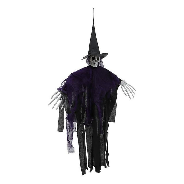 1 colgante de decoración de bruja para decoraciones de Halloween.