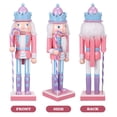 thumbnail image 3 of LEEYNEERSoldier Nutcracker Nutcracker Christmas Decoration Figure Wooden Desktop Nutcracker, 3 of 5