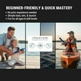 thumbnail image 4 of Fishing Catapult Rod, 2026 Upgrade Fly Fishing Rod, Catapult Fishings Rod, Compact Telescopic Lure Launcher Fishings Tool, Saltwater and Freshwater Great Gear for Outdoor Anglers Travel, 4 of 8