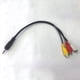 thumbnail image 3 of 3X 2.5mm Mini AV Macho A 3RCA Hembra Cable de Audio Video M / F Cable de Adaptador Jack Estereo, 3 of 5