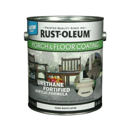 Rust-Oleum 262360 GAL WHT Satin Porch Paint