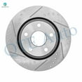thumbnail image 2 of Front Drilled Slotted Brake Disc Rotors 328mm For 2005-2010 Jeep Grand Cherokee, 2 of 6