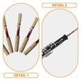 thumbnail image 3 of LNGOOR 2pcs Oboe Reed Instrument Reed Traditional Reed Replacement Oboe Reed For Beginner, 3 of 6