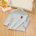 thumbnail image 5 of 4-5T Child Girls T-Shirts Tee,Long Sleeve Cute Shirts for Girls Mock Neck Fall Winter Clothes Daily Casual Tops for 6 12 18 24 Months 2T 3T 4T 5T Kids Girls Clothes, 5 of 6