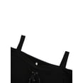 thumbnail image 4 of goowrom Robe d'Halloween pour Femme, une-Pièce à Encolure Bateau et Épaules Dénudées, 4 of 9