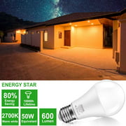 Sensor Light Bulbs Dusk to Dawn Light Bulb, Govee 7W Smart Automatic LED Bulbs with Auto on/Off, Indoor/Outdoor