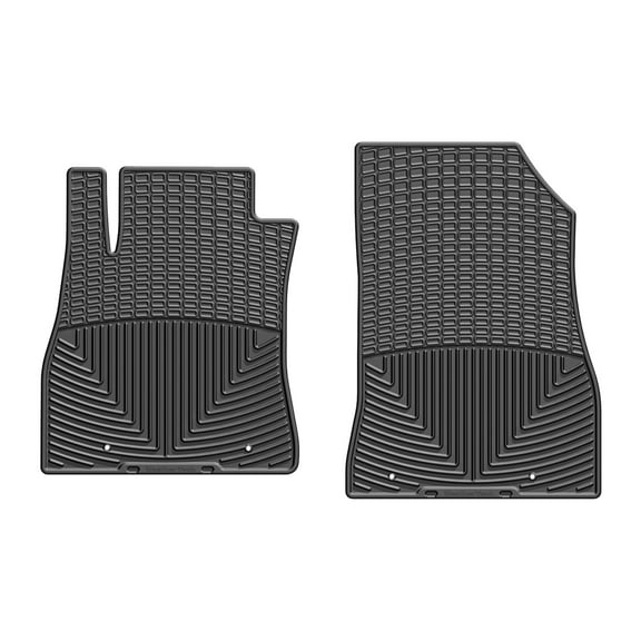 WeatherTech All-Weather Floor Mats compatible with 2013-2013 Nissan Sentra - 1st Row (Driver & Passenger), Black
