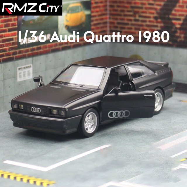 1:36 BMW M3 E30 1987 Porsche 911 Turbo Audi Quattro BMW M4 coche de juguete de Metal fundido a presión y vehículos de juguete modelo de coche para niños