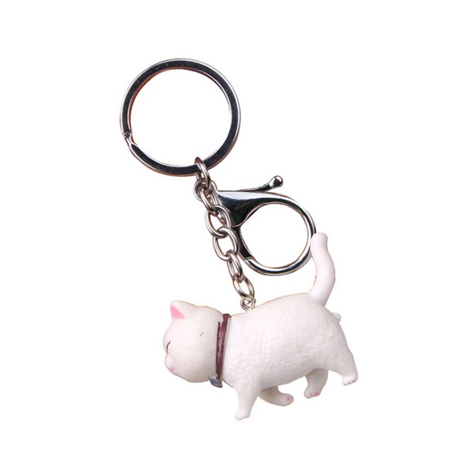 Minnieouse Llavero con colgante de bolsa de animales de dibujos animados, llavero estético, adorno de recuerdo de fiesta, regalo personalizado para niños Type3 NO3 Minnieouse AP008992-01