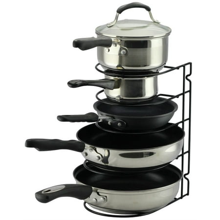 Neat-O Pan Rack Organizer Holder for Kitchen, Countertop, Cabinet,