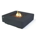 thumbnail image 5 of Willow Lake 42 Inch Square Concrete Natural Gas Fire Pit Table in Dark Gray By Lakeview Outdoor Designs, 5 of 5